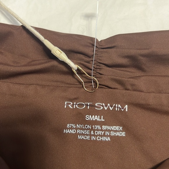 No OFFER! ! ! ❤️👄💋NEW 2 pc Riot Swim Bikini set brown size Small - Picture 7 of 10